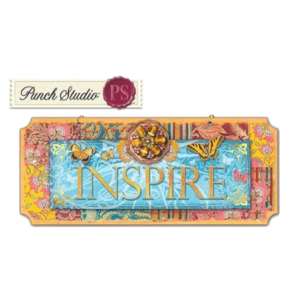 Punch Studio “Inspire” 3D Brooch Butterfly Wall Plaque w/Easel (56874)